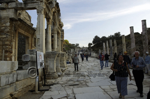 Kuretes Street and Hadrianus Temple